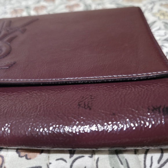 Yves Saint Laurent Purple Clutch Bag - Picture 6 of 7